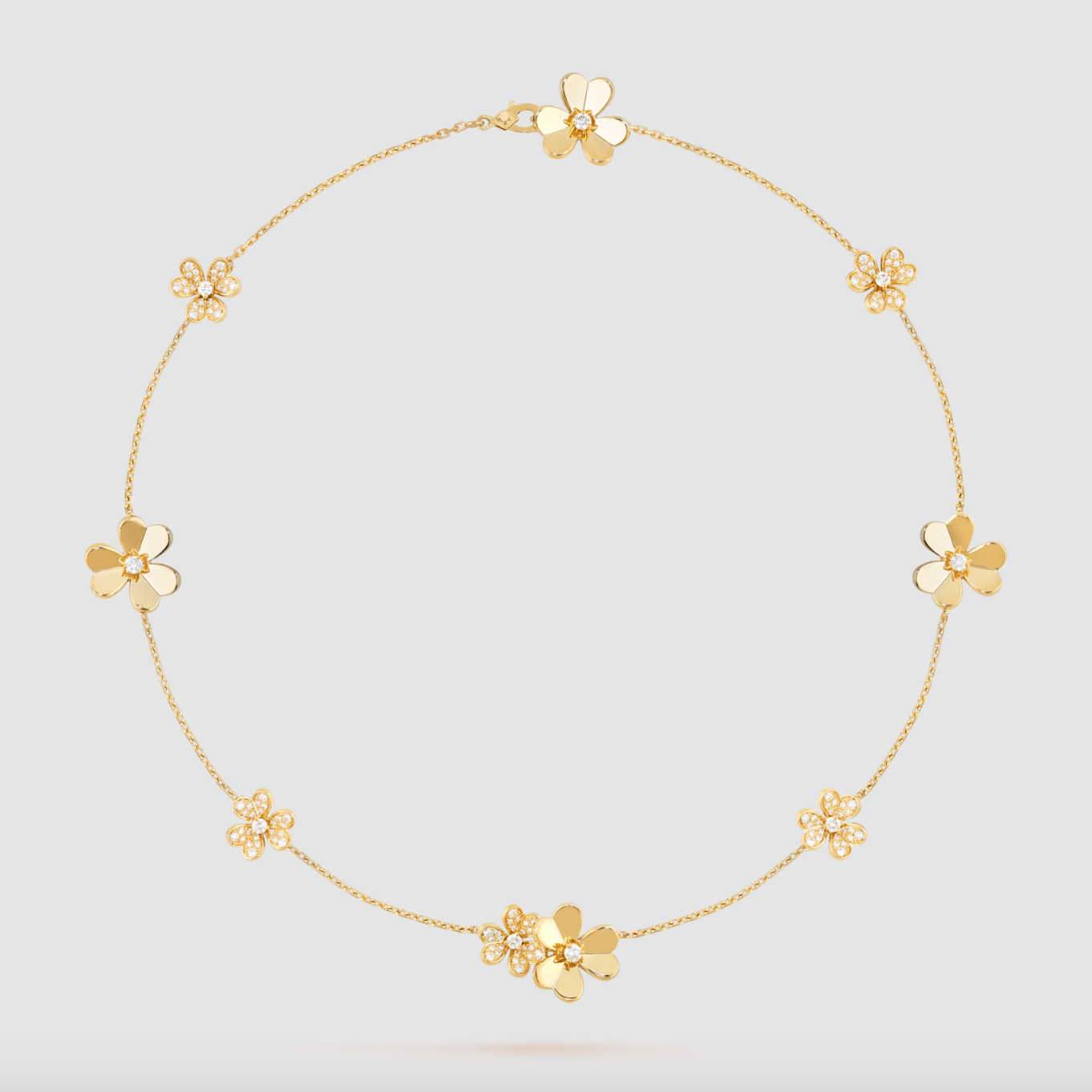 VCA Inspiration Frivole Necklace, 9 flowers