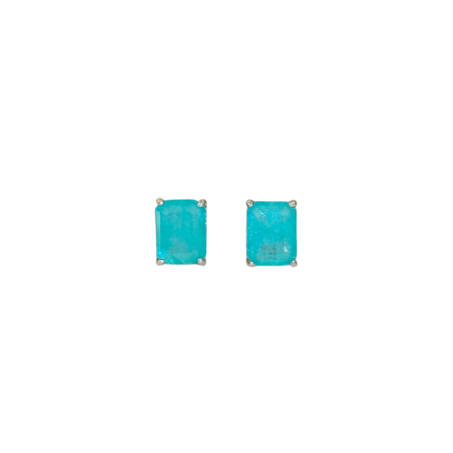 Joana Colombian Emerald Stud Earrings