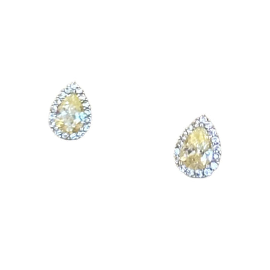 Regina Fancy Yellow Stud Earrings