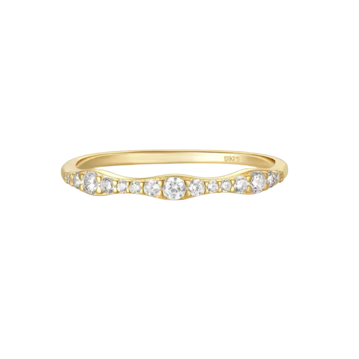 Mari Half Eternity Ring