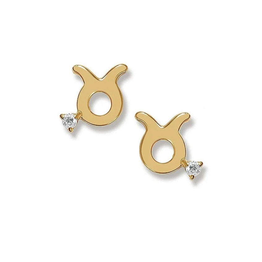 Zodiac Stud Earrings