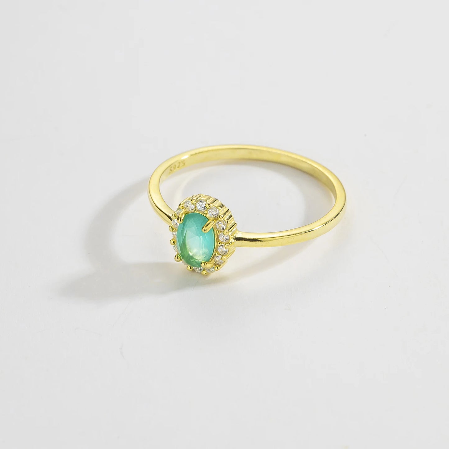 Harriet Halo Oval Ring