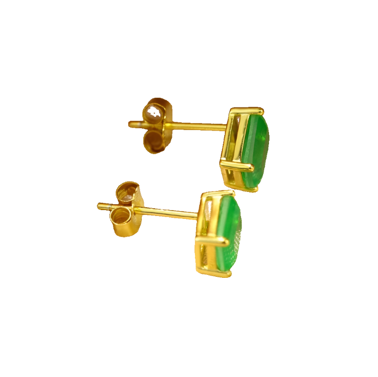 Joana Emerald Stud Earrings