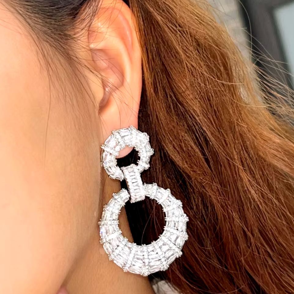 Regal Web Earrings