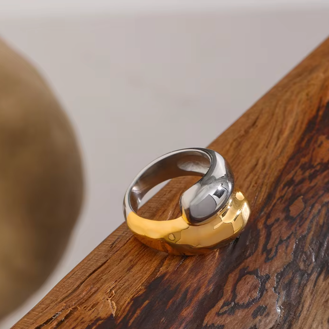 Gracie two-tone Ring