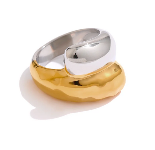 Gracie two-tone Ring