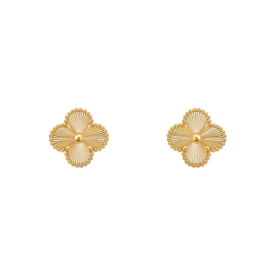VCA Inspiration Clover Stud Earrings, Small