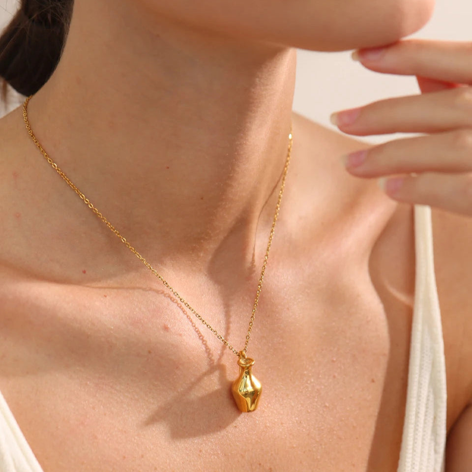 Mary Jar Necklace