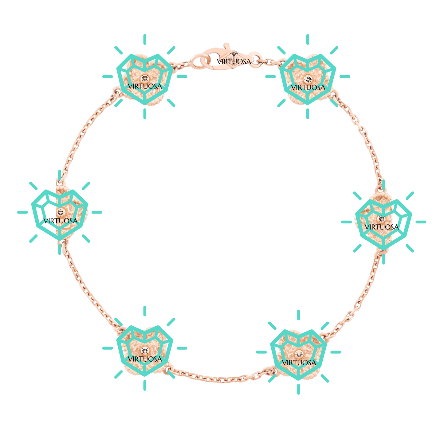 Four Leaf Clover Bracelet, Small