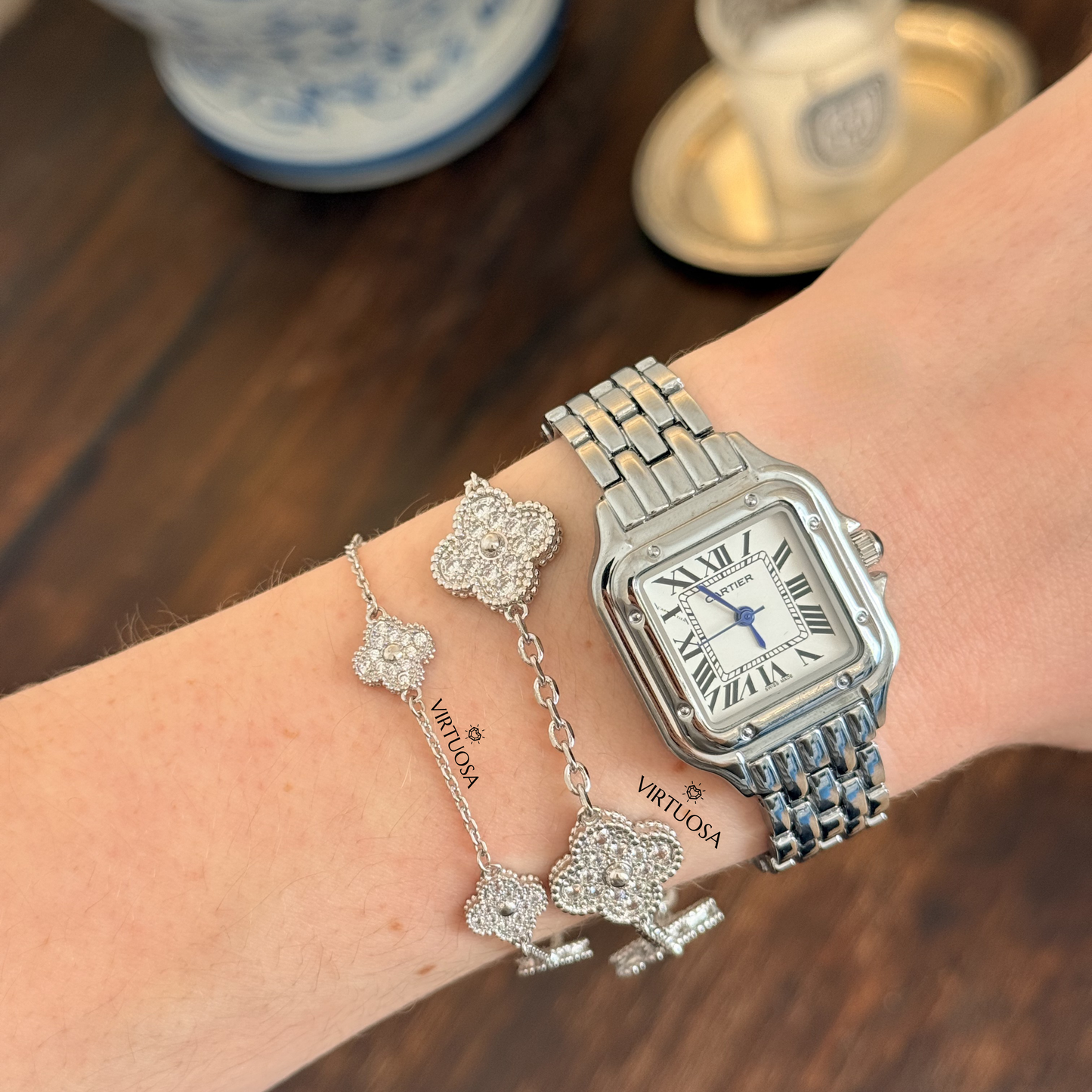 Four Leaf Clover Bracelet, Small