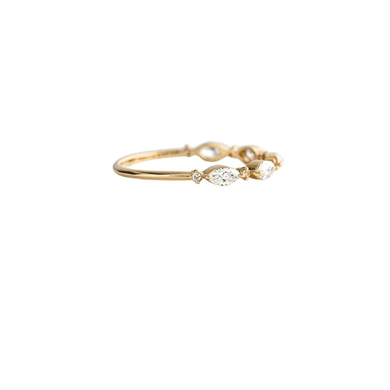 Nelly Navette Stacking Ring