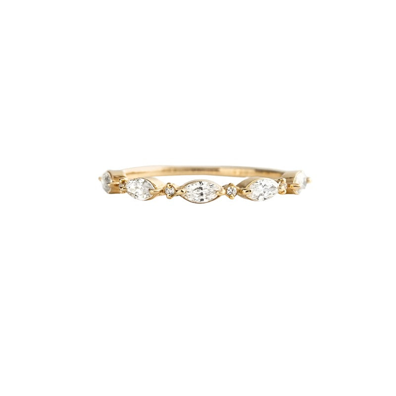 Nelly Navette Stacking Ring