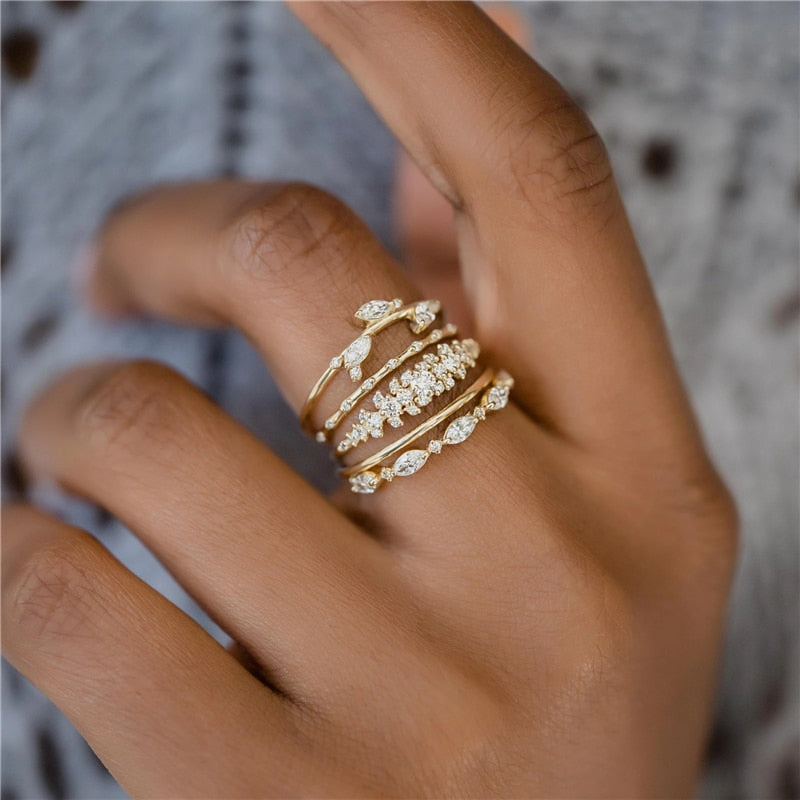 Nelly Navette Stacking Ring